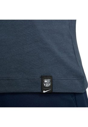 Camiseta Nike Fcb Ss Mercurial Tee-Azul