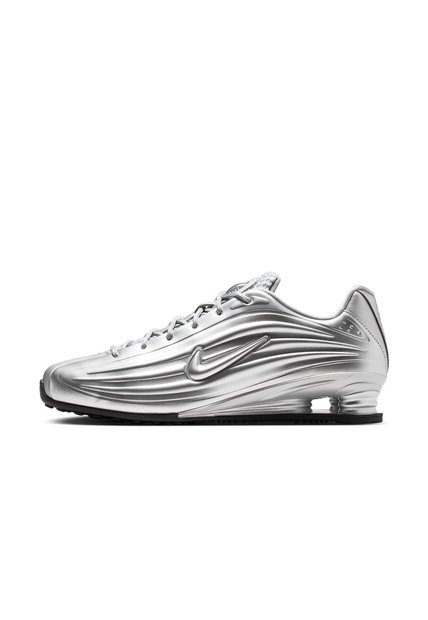 Tenis Mujer Nike Shox Z Plateado