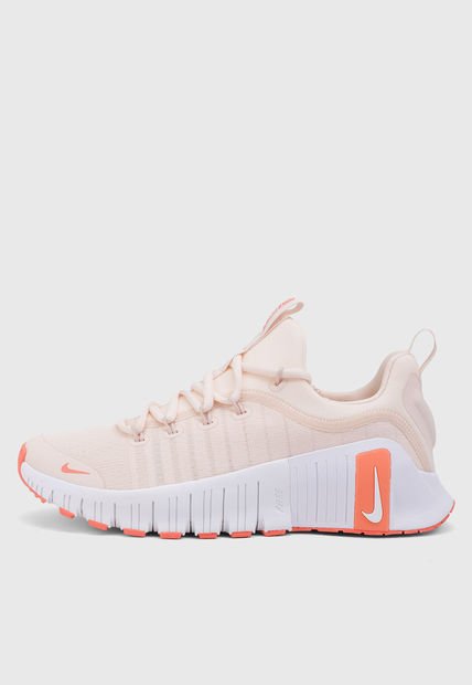 Tenis Training Palo Rosa-Blanco-Naranja NIKE Free Metcon 6