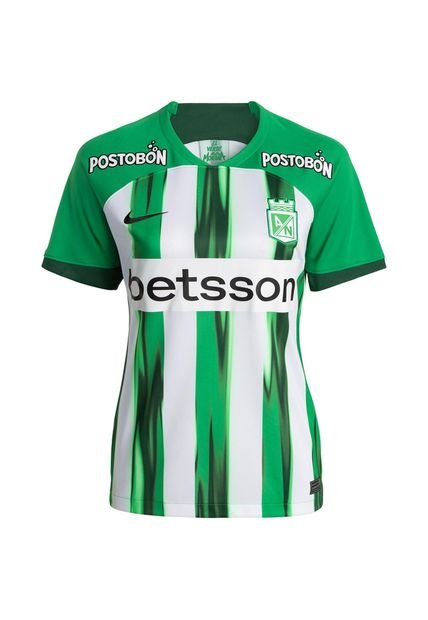 Camiseta Fútbol Mujer Nike Atlético Nacional Local 24/25 St Verde
