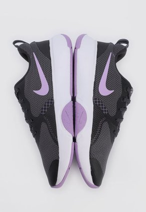 Tenis Training Gris-Blanco-Lila Nike City Rep TR