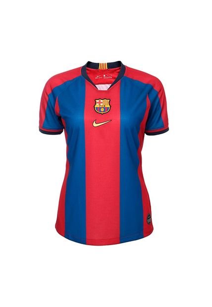 Camiseta Nike Clásico Barcelona Para Mujer-Rojo