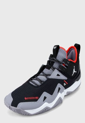 Tenis Basketball Negro-Gris-Blanco Nike Jordan Westbrook One Take
