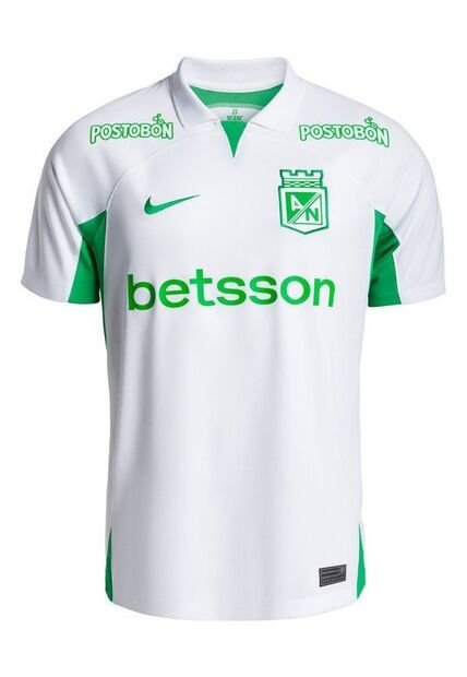 Camiseta Fútbol Hombre Nike Atlético Nacional Visit 24/25 St Blanco