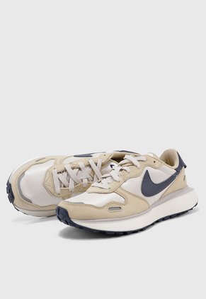 Tenis Lifestyle Camel-Rosa Claro-Azul Nike Phoenix Waffle