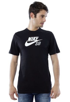 Camiseta Nike Qt Sb Df Icon Negro