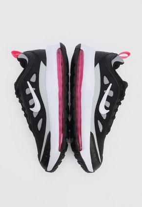 Tenis Lifestyle Negro-Blanco-Rosa Neón Nike Air Max AP