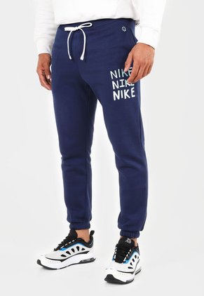 Pantalón Sudadera Azul Navy-Blanco-Verde Menta Nike