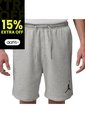 Pantaloneta Nike M J Jumpman Flc 2 Hombre-Gris de Nike