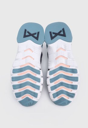 Tenis Training Azul Navy-Palo Rosa-Blanco Nike Free Metcon 4