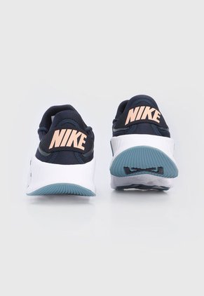 Tenis Training Azul Navy-Palo Rosa-Blanco Nike Free Metcon 4