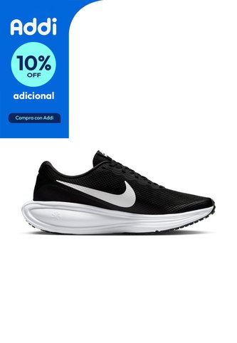 Tenis Nike Revolution 8 Hombre-Negro/Blanco Nike