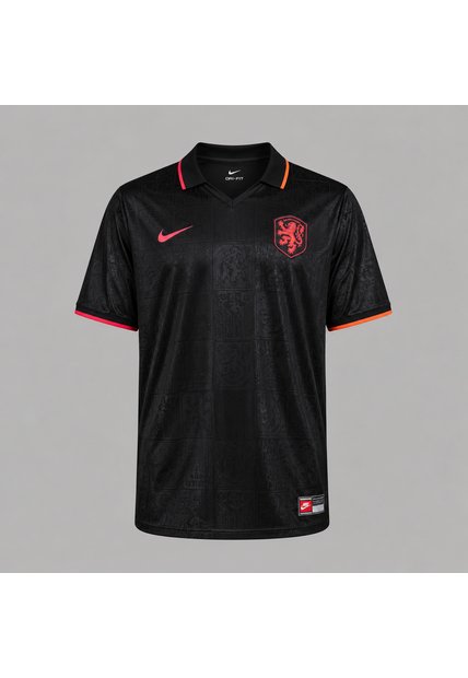 Camiseta Nike Hombre Paises Bajos Energy - Negro - Fútbol | Uso Casual Y Entrenamiento
