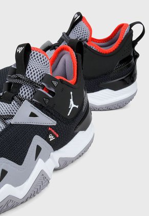 Tenis Basketball Negro-Gris-Blanco Nike Jordan Westbrook One Take
