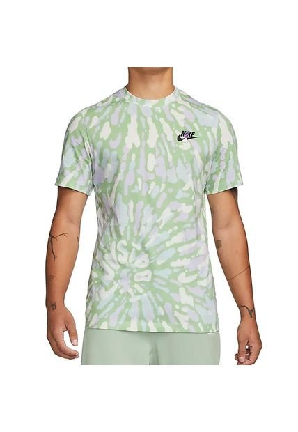 Camiseta Nike Light Tie-dye T-shirt-Verde