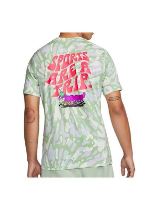 Camiseta Nike Light Tie-dye T-shirt-Verde
