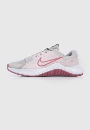 Tenis Training Gris-Blanco-Lila Nike MC Trainer 2