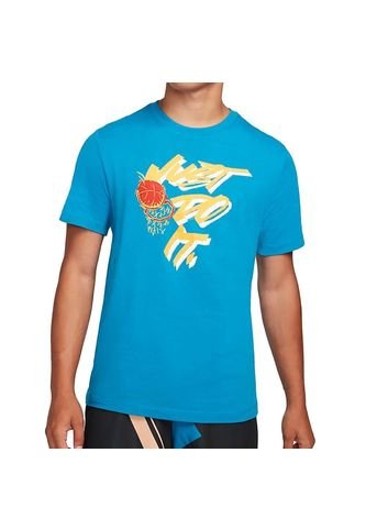 Camiseta De Básquetbol Nike Dri-fit Just Do It-Azul Nike