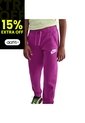 Pantalon Nike Sportswear Club Fleece Niña-Fucsia de Nike