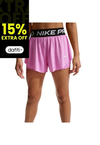Short Nike Pro Niña-Rosado