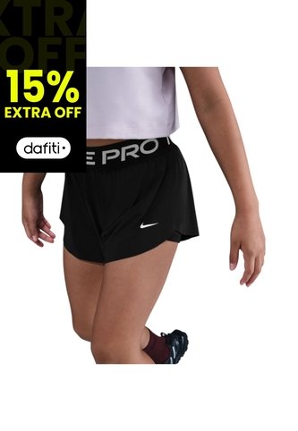 Short Nike Pro Niña-Negro Nike