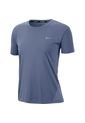 Camiseta Nike Miler Top Ss Para Mujer-Azul de Nike