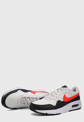 Tenis Gris-Naranja-Negro-Blanco Nike Air Max SC