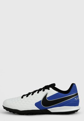 Guayo Azul-Blanco-Negro Nike Kids Jr Tiempo Legend 8 Academy Tf