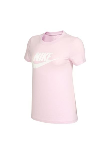 Camiseta Nike Sportswear Essential Para Mujer-Rosa