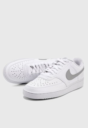 Tenis Lifestyle Blanco-Gris Nike Court Vision Low
