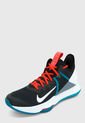 Tenis Basketball Negro-Azul-Rojo Nike Lebron Witness IV de Nike