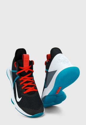 Tenis Basketball Negro-Azul-Rojo Nike Lebron Witness IV