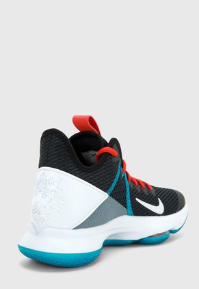 Tenis Basketball Negro-Azul-Rojo Nike Lebron Witness IV