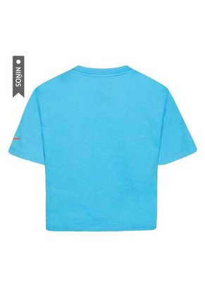 Camiseta Nike Nkg Ss Icon Boxy Tee Niña-Azul