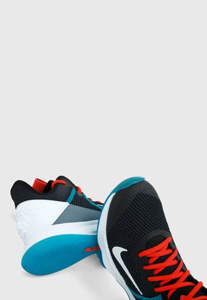 Tenis Basketball Negro-Azul-Rojo Nike Lebron Witness IV