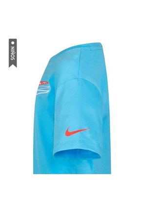 Camiseta Nike Nkg Ss Icon Boxy Tee Niña-Azul