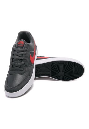 Tenis Skateboarding Negro-Gris-Rojo Nike Sb Delta Force vulc
