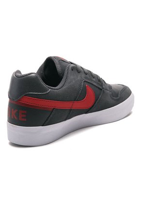 Tenis Skateboarding Negro-Gris-Rojo Nike Sb Delta Force vulc