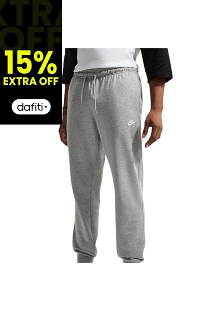 Pantalon Nike M Club Knit Jogger Hombre-Gris