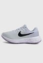 Tenis Running Gris-Negro-Violeta  Nike Revolution 6 Next Nature de Nike