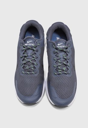 Tenis Running Azul Navy-Verde Neón-Azul Nike Renew Ride 3