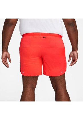 Pantaloneta Hombre Nike Stride Rojo