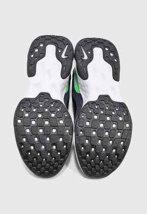 Tenis Running Azul Navy-Verde Neón-Azul Nike Renew Ride 3