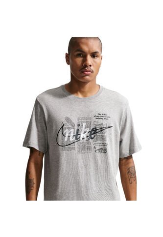 Camiseta Nike Tee Std Celebrate Brnd Hombre-Gris Nike