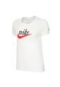 Camiseta Nike Sportswear Mujer-Blanco/Rojo de Nike