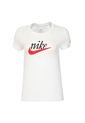 Camiseta Nike Sportswear Mujer-Blanco/Rojo de Nike