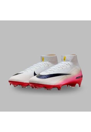 Guayos Nike Unisex Mercurial Superfly 10 Elite FG - Blanco/Rojo
