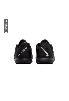 Zapatillas Nike Phantom Gx Club Turf Gs Niños-Negro