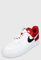 Tenis Lifestyle Blanco-Rojo-Negro Nike Air Force 1 de Nike