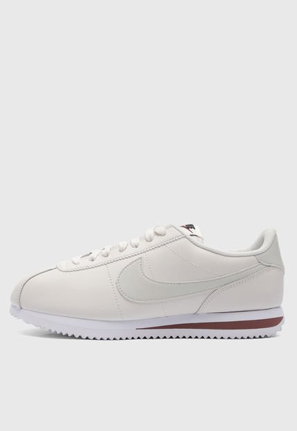 Tenis Lifestyle Blanco-Verde Claro NIKE Cortez Leather